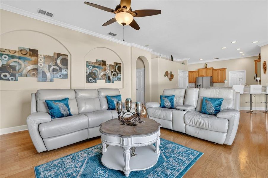 Furnished interior view inside a new home in , Lakeland (Image 19). Furnished interior view inside a new home in , Lakeland (Image 19).