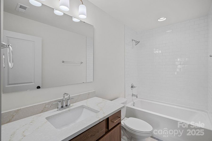 Furnished interior view inside a new home in , Charlotte (Image 8). Furnished interior view inside a new home in , Charlotte (Image 8).