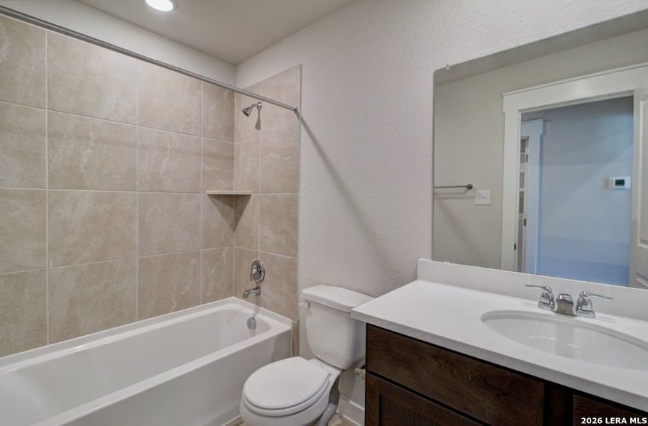 Furnished interior view inside a new home in Prairie Green, Converse (Image 7).
