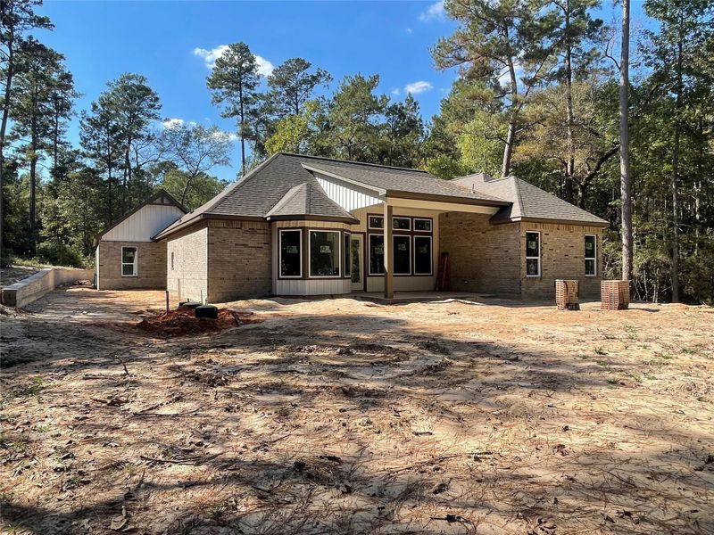 Backyard View of the Patio Backyard View of the Patio