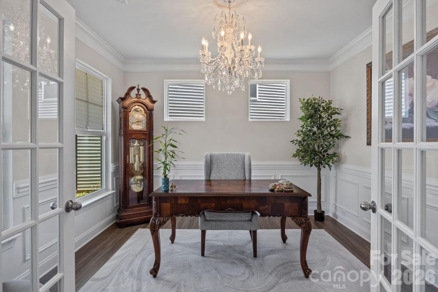 Downstairs Office/formal dining room