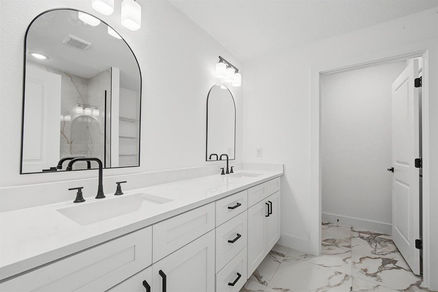 interior - master bathroom 1