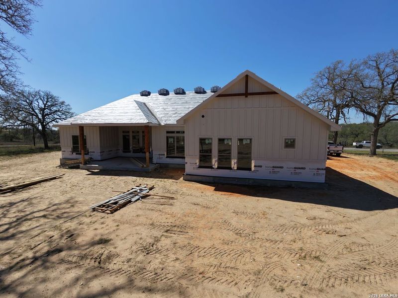 In-progress construction of a new home in , La Vernia, TX (Image 21).