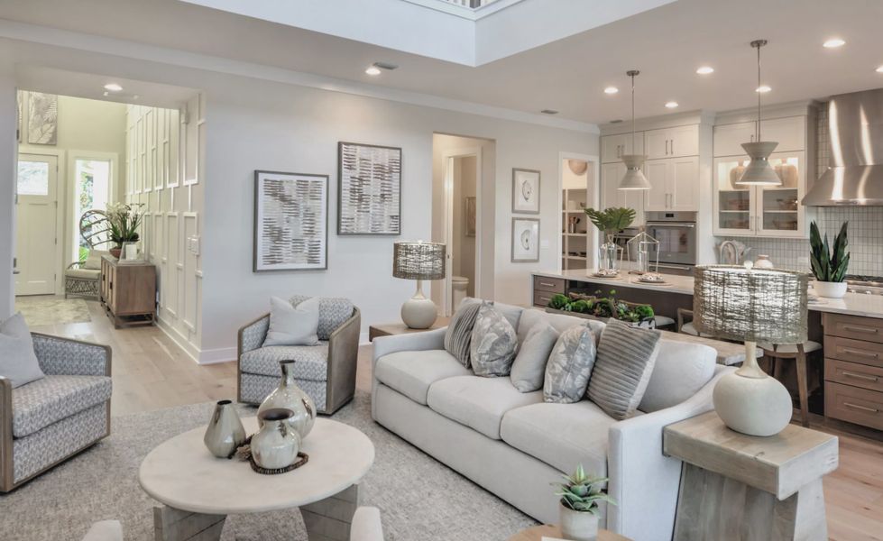 Furnished interior view inside a new home in Middlebourne, St. Johns (Image 12).