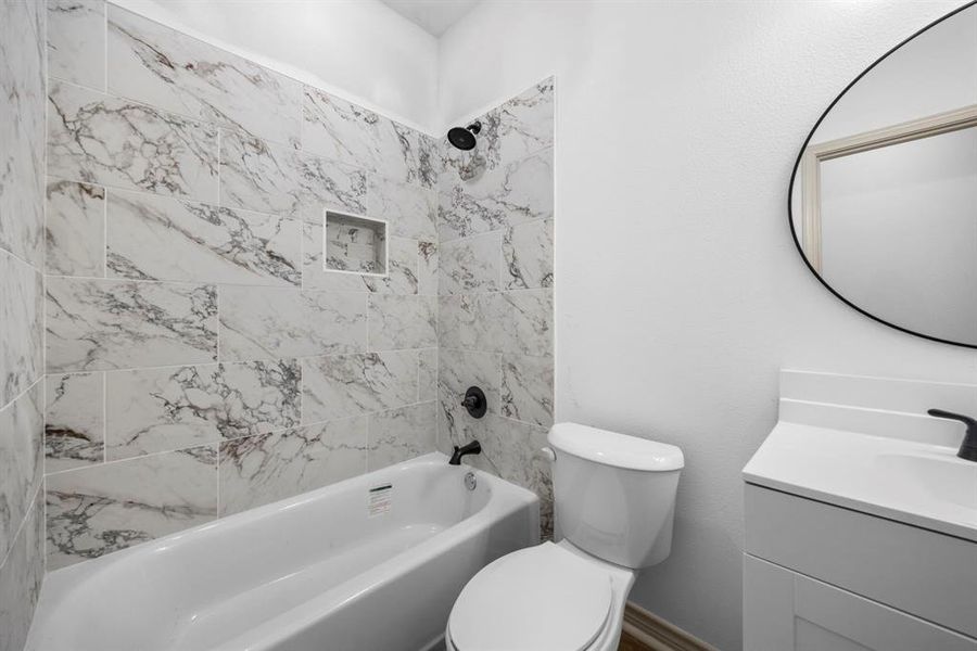 Furnished interior view inside a new home in , Moody (Image 6).