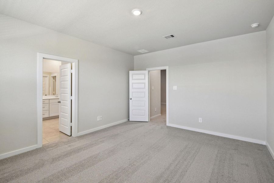 Photo is not of the actual home, but is an inspirational photo of builder’s model home and may depict options, furnishings, and/or decorator features that are not included