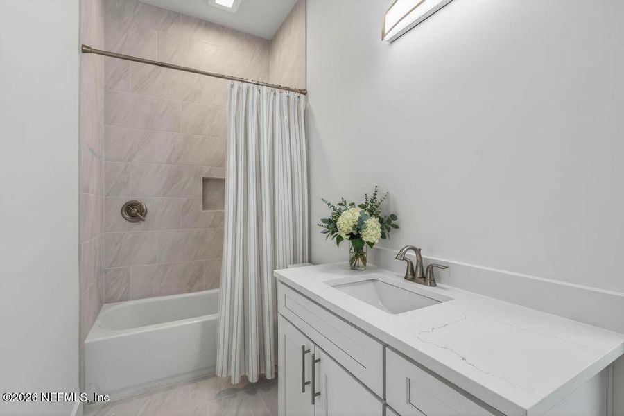 Furnished interior view inside a new home in , St. Johns (Image 54).