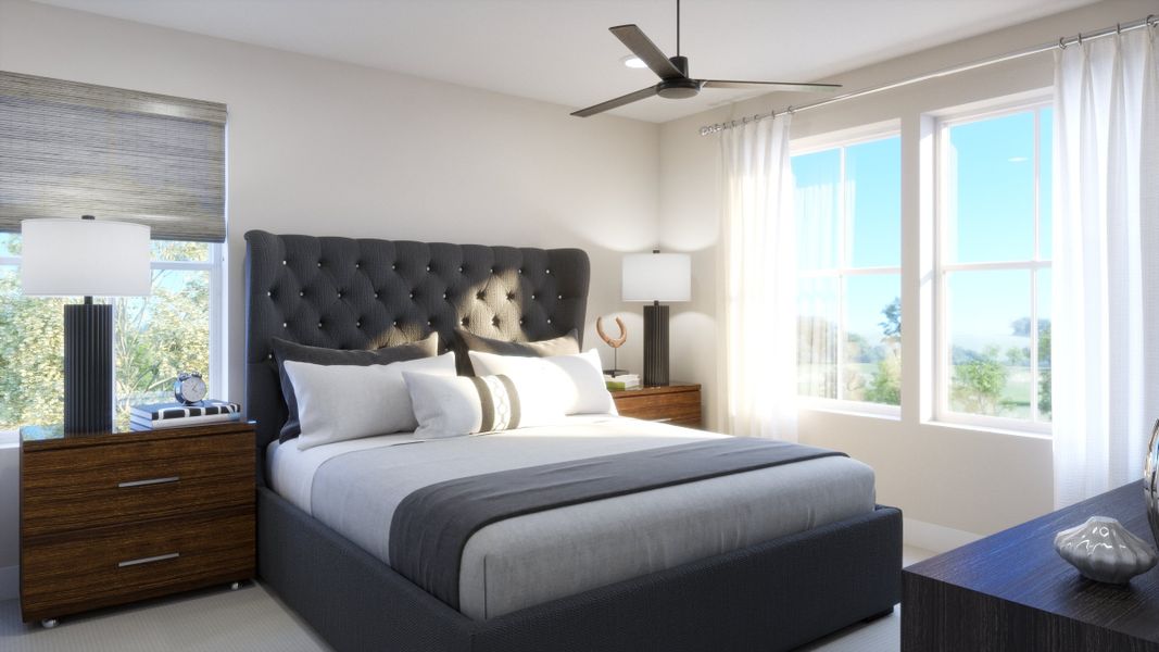 Representative furnished interior of a home built from the 2402 by Risewell Homes in Harvest Crossing, Aurora (Image 12). Representative furnished interior of a home built from the 2402 by Risewell Homes in Harvest Crossing, Aurora (Image 12).