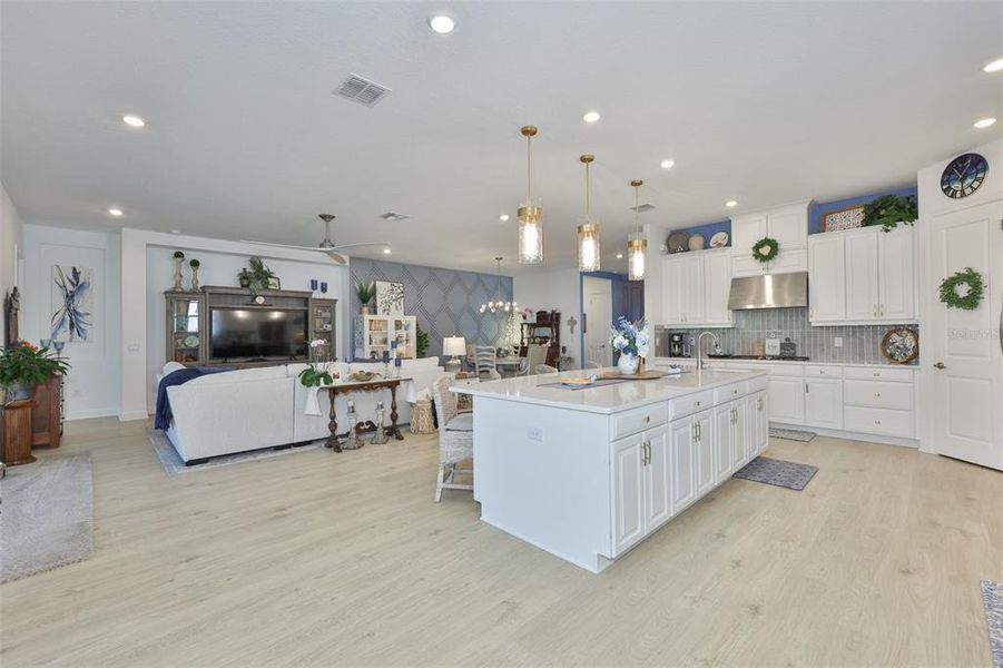Furnished interior view inside a new home in Esplanade at Artisan Lakes, Palmetto (Image 16).