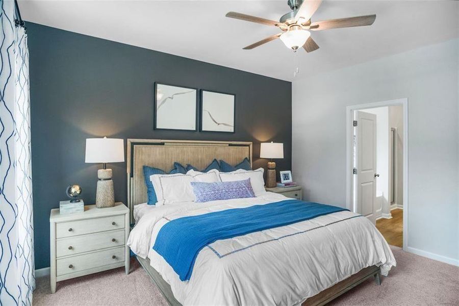 Furnished interior view inside a new home in Fuller Station, Loganville (Image 4).