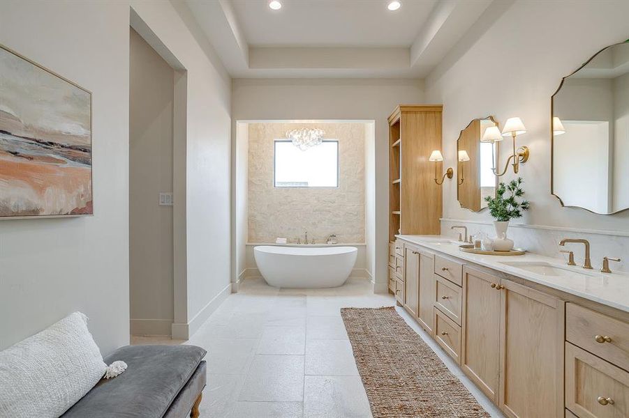 Furnished interior view inside a new home in , Aledo (Image 16). Furnished interior view inside a new home in , Aledo (Image 16).