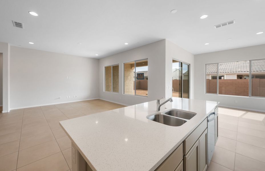 Furnished interior view inside a new home in Artisan at Asante, Surprise (Image 17).