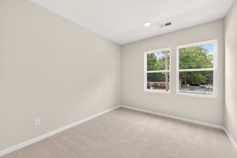 Spacious, unfurnished interior of a new home in Amplitude, Charlotte (Image 29). Spacious, unfurnished interior of a new home in Amplitude, Charlotte (Image 29).