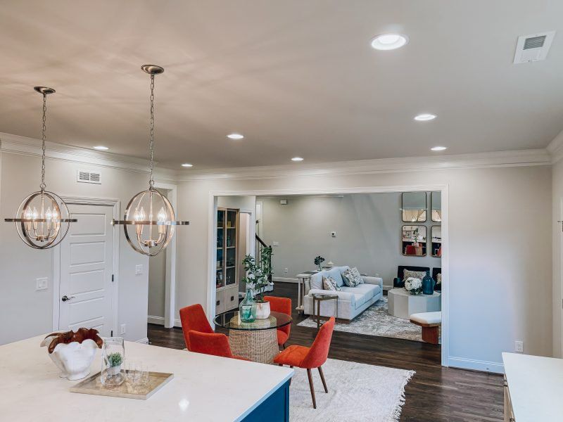Representative furnished interior of a home built from the Lancaster by Keystone Homes NC in Preserve at Carriage Cove, Oak Ridge (Image 49). Representative furnished interior of a home built from the Lancaster by Keystone Homes NC in Preserve at Carriage Cove, Oak Ridge (Image 49).