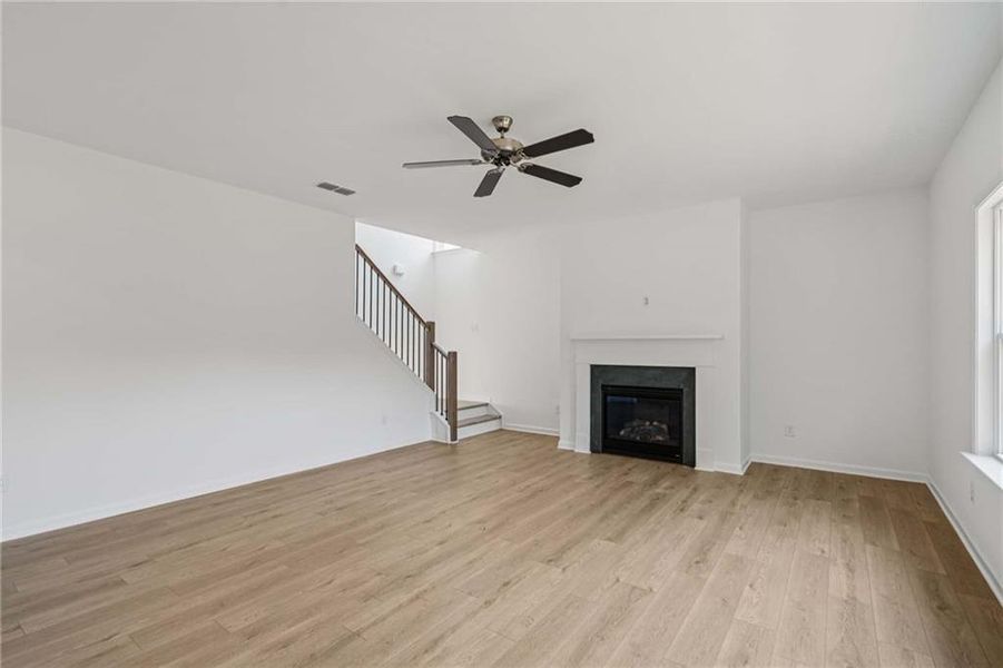Spacious, unfurnished interior of a new home in , Locust Grove (Image 24).