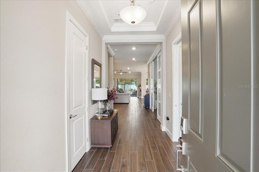 Furnished interior view inside a new home in Esplanade at Artisan Lakes, Palmetto (Image 5).