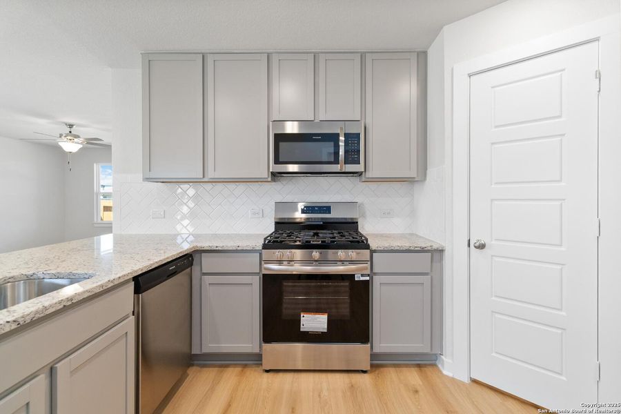 Furnished interior view inside a new home in Willow Point, San Antonio (Image 3). Furnished interior view inside a new home in Willow Point, San Antonio (Image 3).