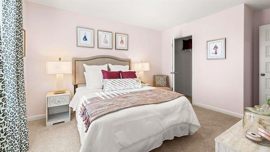 Furnished interior view inside a new home in Heritage Pointe, Senoia (Image 17).