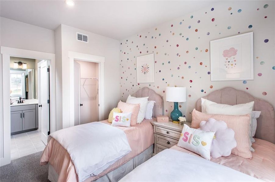 Furnished interior view inside a new home in , Powder Springs (Image 15). Furnished interior view inside a new home in , Powder Springs (Image 15).