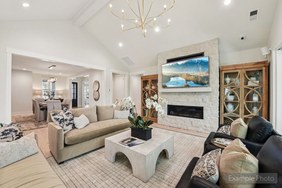 Furnished interior view inside a new home in Davidson Retreat, Davidson (Image 16).