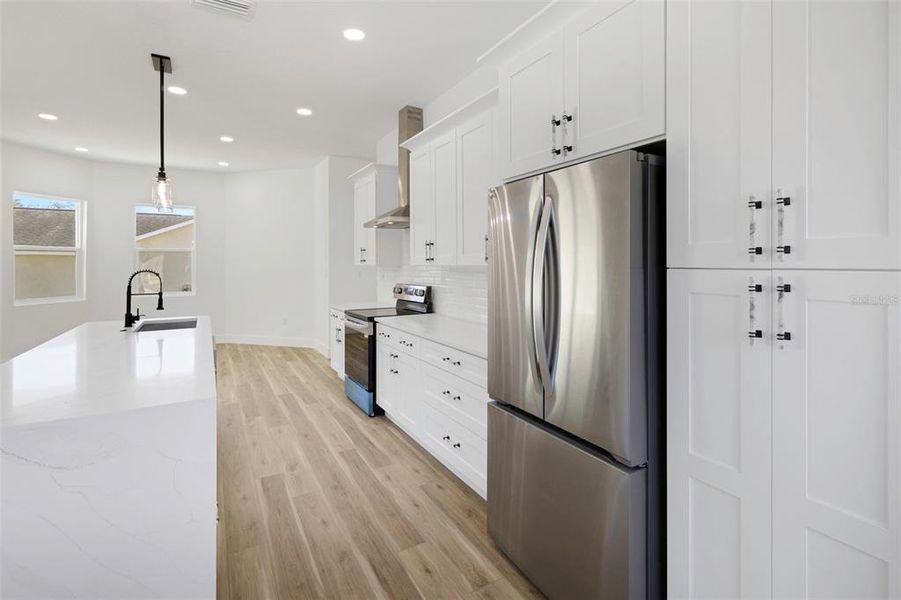 Furnished interior view inside a new home in , Hudson (Image 9).