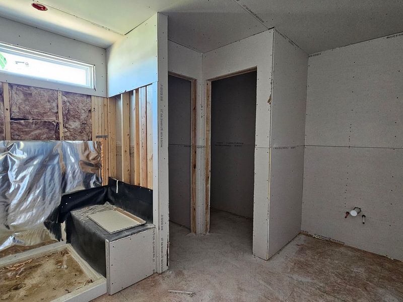 In-progress construction of a new home in Springvale, Fuquay Varina, NC (Image 52).
