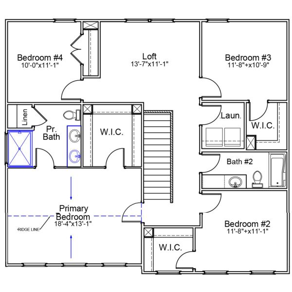 2D floor plan layout of this home in Burke Estates, Chesnee, SC (Image 3). 2D floor plan layout of this home in Burke Estates, Chesnee, SC (Image 3).