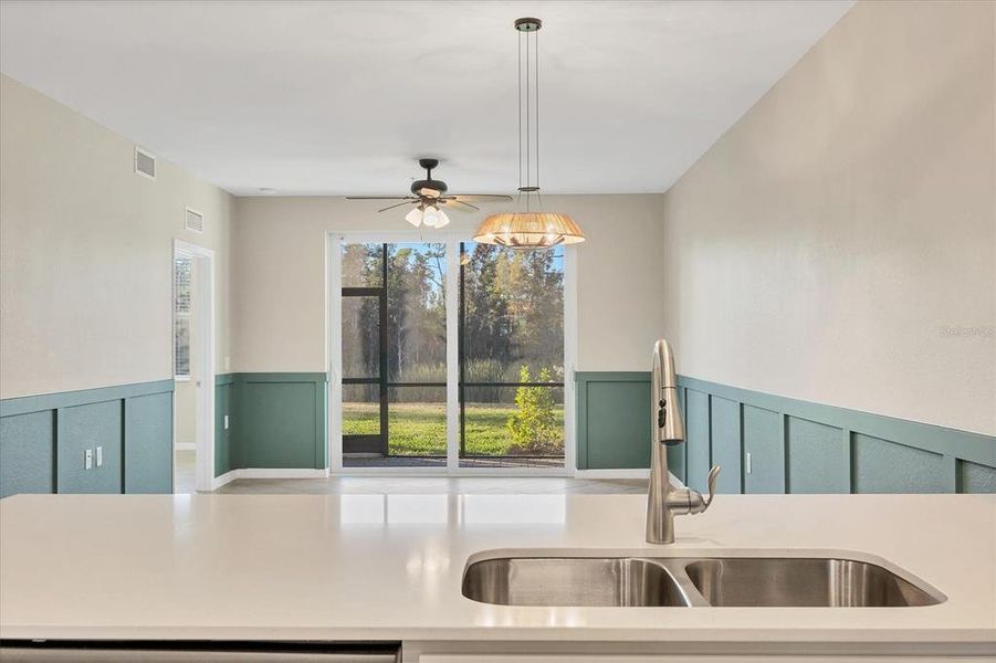 Close-up of interior finishes inside a home in , Punta Gorda (Image 13).