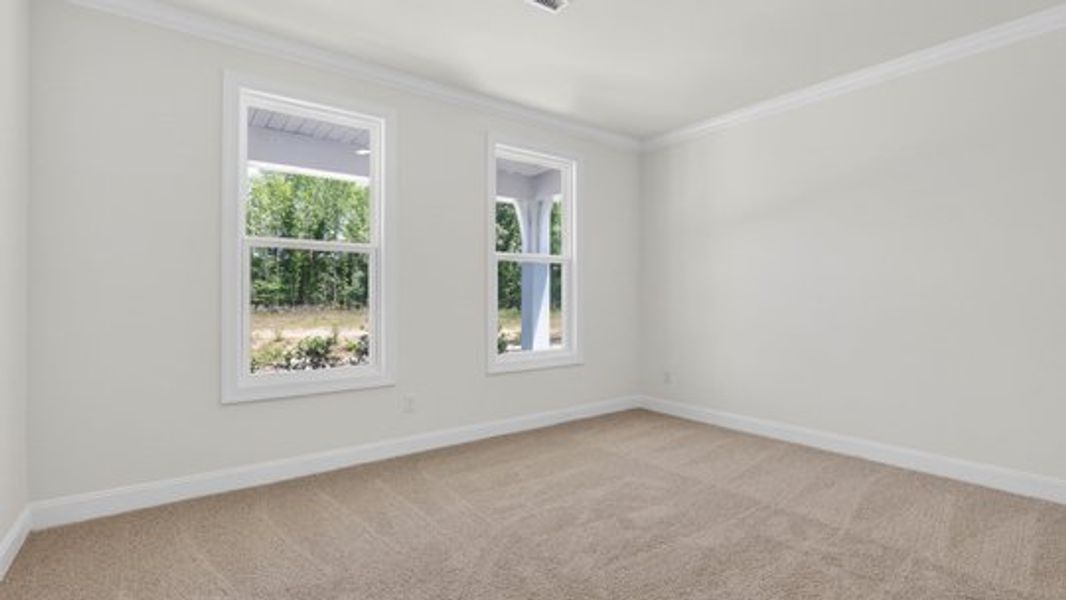 Representative unfurnished interior of a home built from the Wylie by D.R. Horton in The Manors at Swift Creek Farm, Clayton (Image 22).