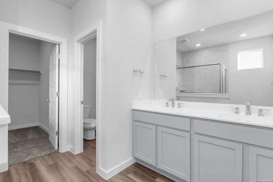 Furnished interior view inside a new home in , San Antonio (Image 11).