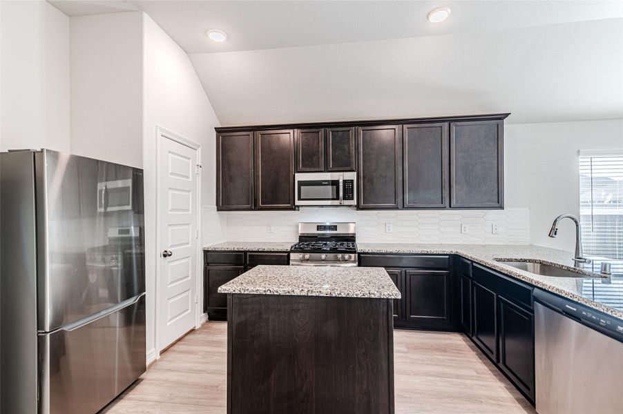 Furnished interior view inside a new home in Marvida, Cypress (Image 7).