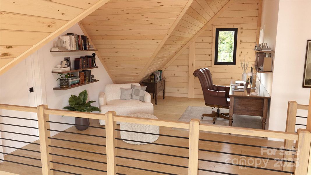 Furnished interior view inside a new home in , Connelly Springs (Image 14).