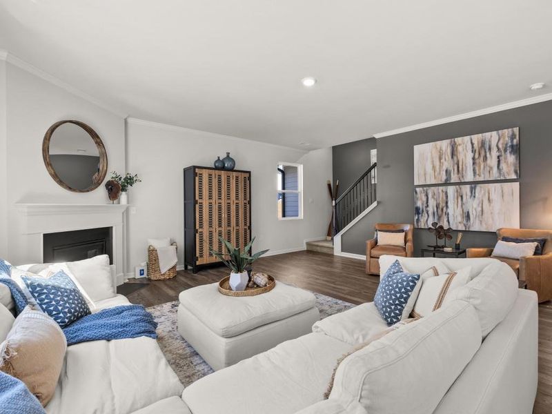 Furnished interior view inside a new home in Falcon Landing, Gainesville (Image 34).