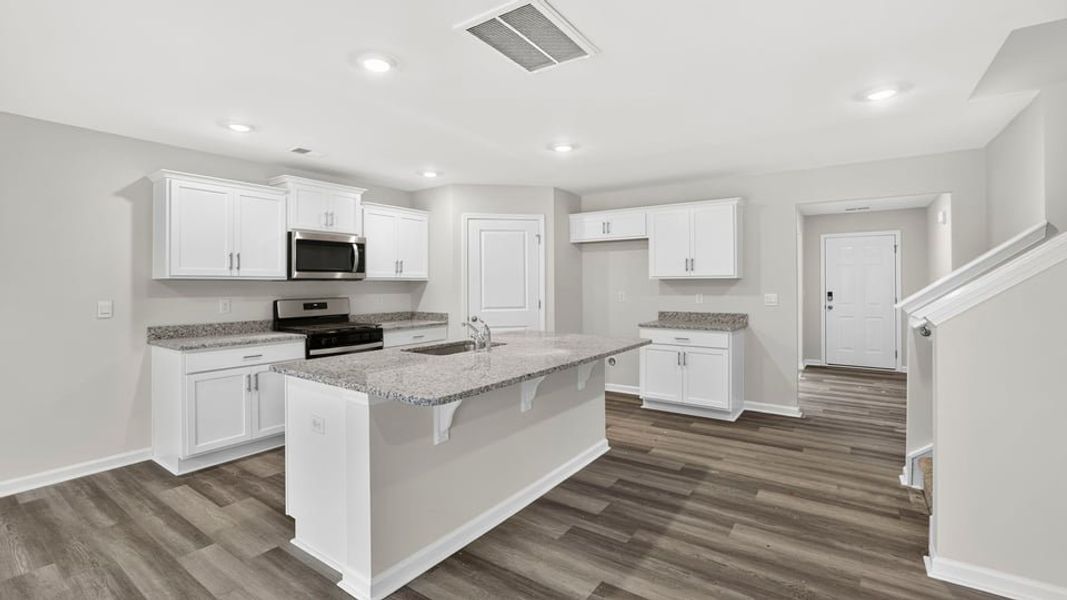 Furnished interior view inside a new home in Harrier Point, Woodruff (Image 6).