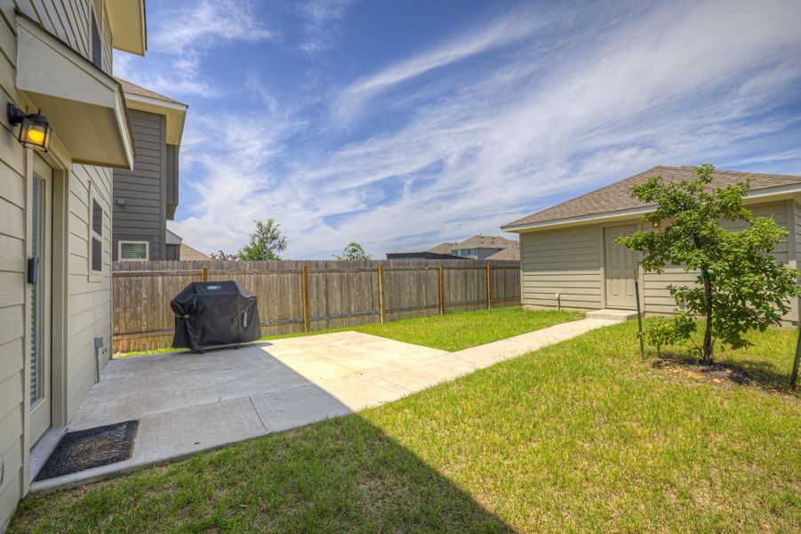 Exterior details and patio area of a home in , San Marcos (Image 23). Exterior details and patio area of a home in , San Marcos (Image 23).