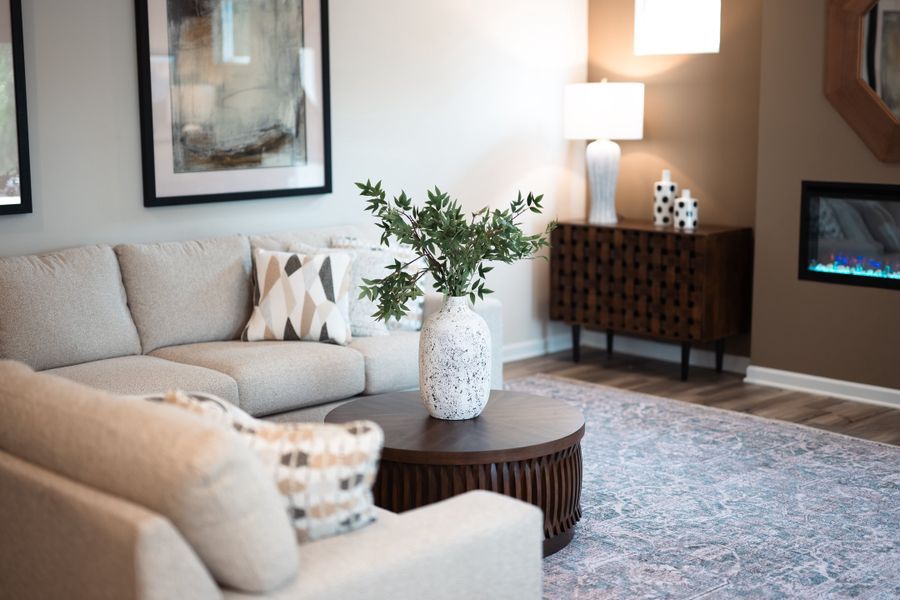 Furnished interior view inside a new home in Hillcrest Park, Ringgold (Image 3).