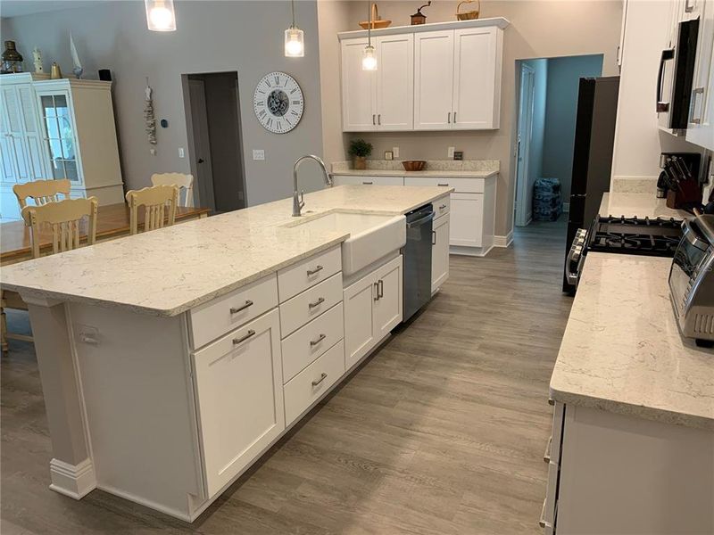 Furnished interior view inside a new home in , The Villages (Image 6).