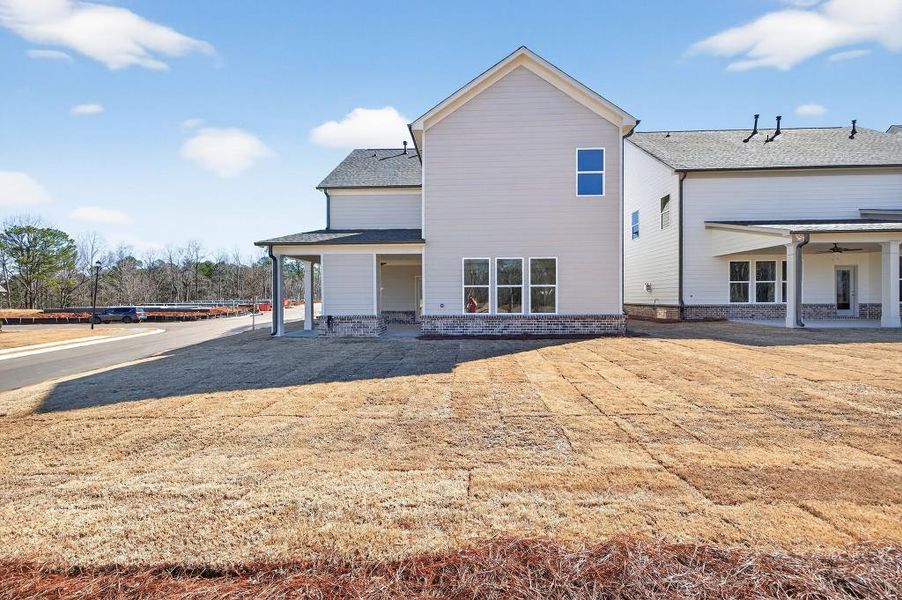 Exterior details and patio area of a home in , Suwanee (Image 29). Exterior details and patio area of a home in , Suwanee (Image 29).