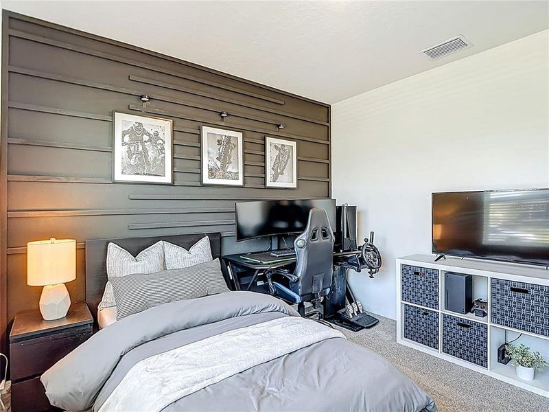 Furnished interior view inside a new home in , San Antonio (Image 47).