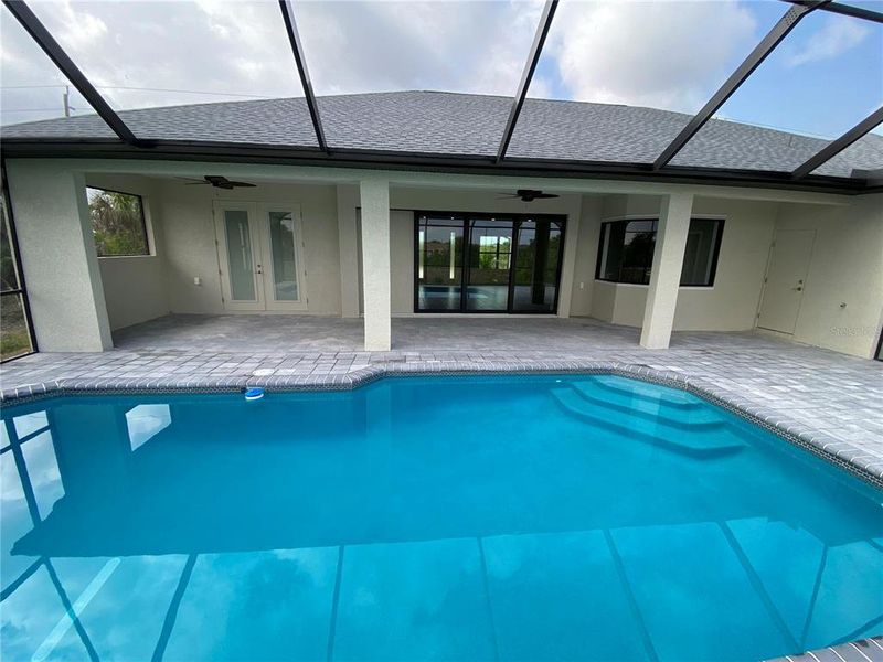 Exterior details and patio area of a home in , Port Charlotte (Image 3). Exterior details and patio area of a home in , Port Charlotte (Image 3).