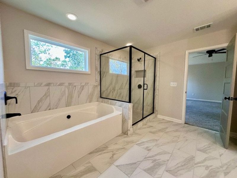 Furnished interior view inside a new home in Sagebrook, Newnan (Image 9).