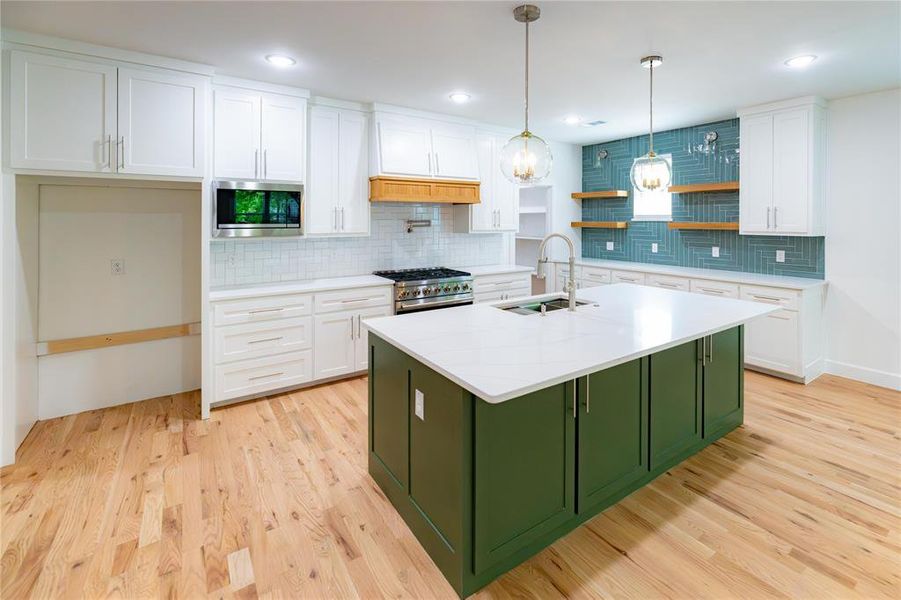Furnished interior view inside a new home in , Garland (Image 8).