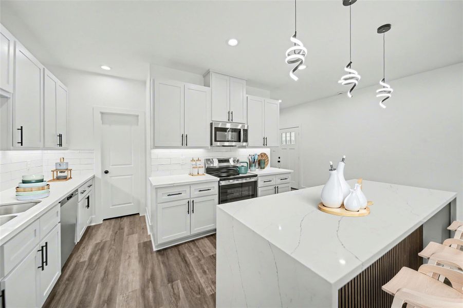 Furnished interior view inside a new home in , Houston (Image 5).