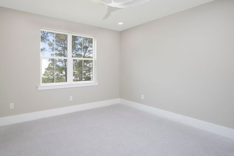 Representative unfurnished interior of a home built from the Grand Mainsail by Minto Communities in Latitude Margaritaville Watersound, Panama City Beach (Image 22).