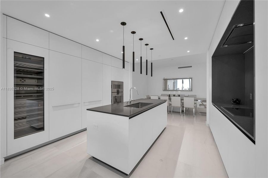 Furnished interior view inside a new home in Aston Martin Residences, Miami (Image 47).