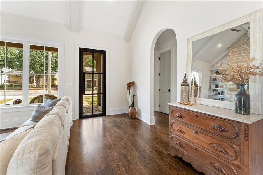 Furnished interior view inside a new home in , Marietta (Image 10).