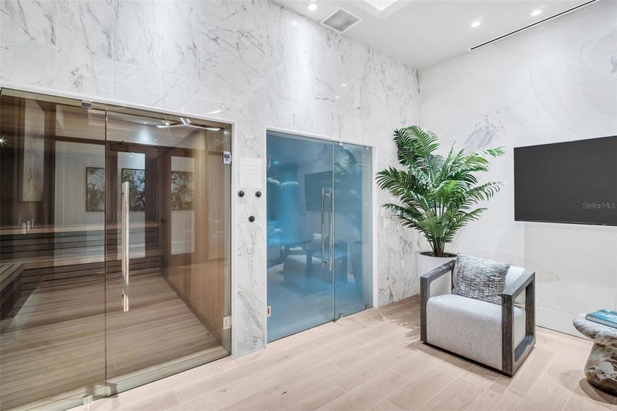 Furnished interior view inside a new home in , St. Petersburg (Image 21).