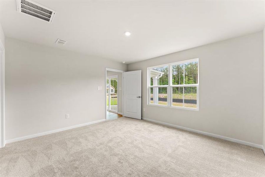 Spacious, unfurnished interior of a new home in Bell Creek Single Family Homes, Winnabow (Image 17). Spacious, unfurnished interior of a new home in Bell Creek Single Family Homes, Winnabow (Image 17).