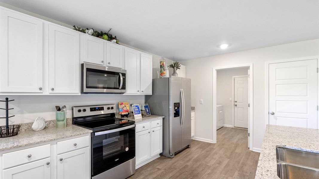 Representative furnished interior of a home built from the The Sawyer by D.R. Horton in The Hammocks, Crawfordville (Image 14).