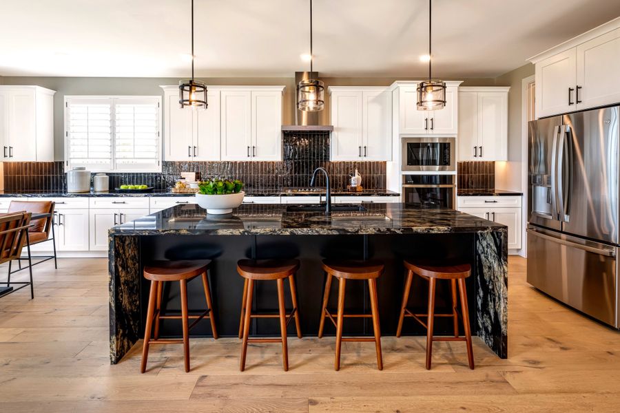 Furnished interior view inside a new home in Waterston Central, Gilbert (Image 4).